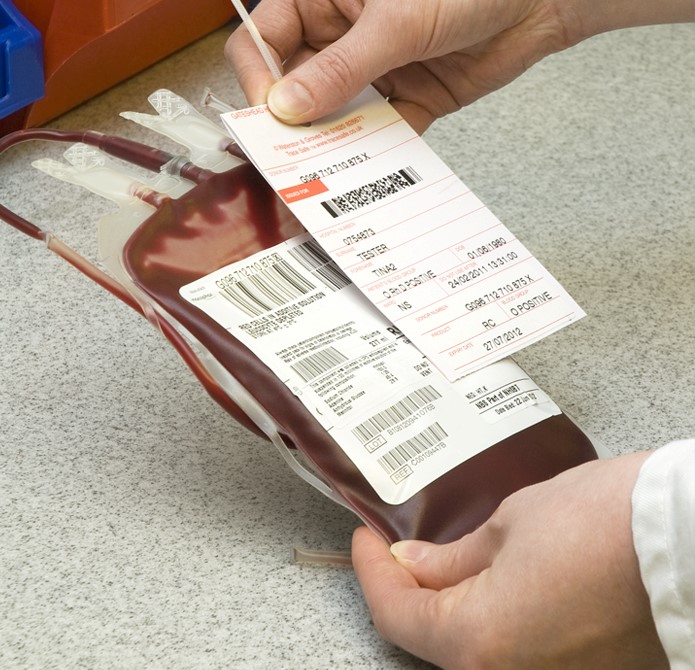 Trace Safe™ Blood Labelling