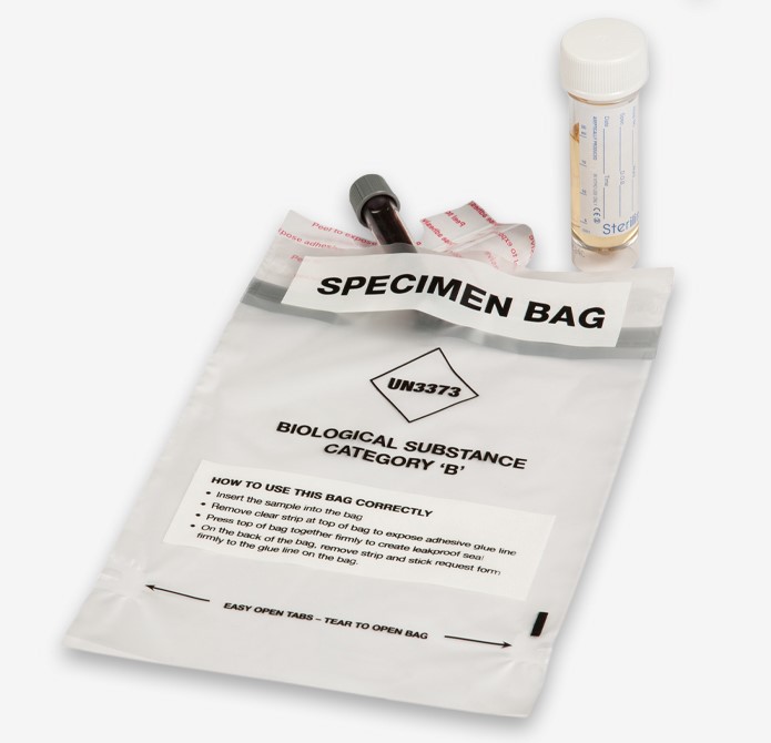Specimen Bags for Labs Large or Small Volumes Hague Group