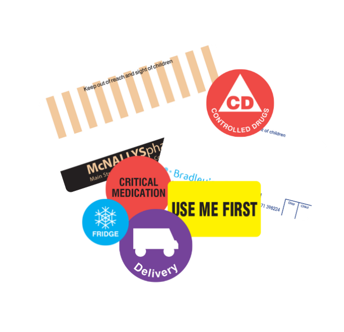 Pharmacy Supplies Dispensing Labels, Pharmacy Bags & More